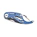 Gerber Gear Curve EDC Multitool 6-in-1 Pocket Knife Keychain with Pocket Screwdriver, Gifts for Men, Blue