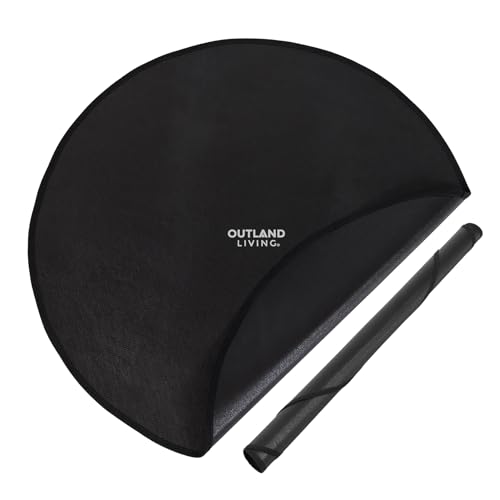 Outland Living 34" Flame Resistant Fire Mat - High-Temperature Resistant Surface Protector for CSA-Approved Gas Fire Pits