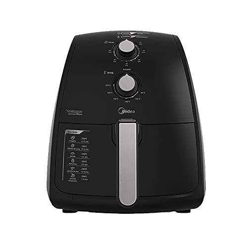 Fritadeira Airfryer, 4L, Preto, 110v, Midea