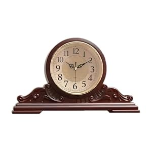 Xumh2024-3 Zegar Kominkowy Drewniany Klasyczny