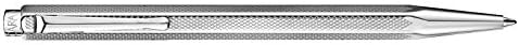 Caran D Ache Retro Ecridor Rhodium Ballpoint Pen, Silver (0890.487)