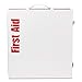 First Aid Only 90575 3-Shelf ANSI B+ and OSHA-Compliant First Aid Kit, 100-150-Person Emergency First Aid Kit for Business and Worksite, First Aid Metal Cabinet with Medications, 676 Pieces