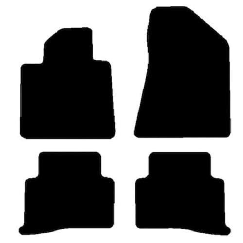 2017-2022 Kia Sportage Custom Carpeted Floor Mats (Black)