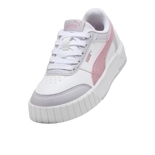Image of PUMA Kids Girls Carina Mia Lace Up Sneakers Shoes Casual - White