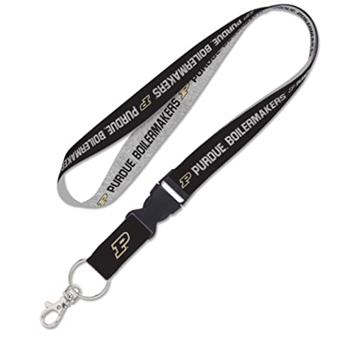 Purdue Boilermakers HEATHER Lanyard w/detachable buckle 1