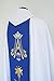 Vestment Marian - Gothic style Chasuble with a matching stole - plain fabric
