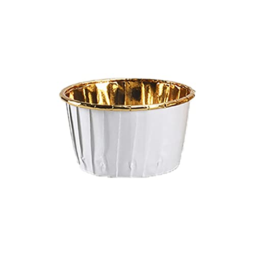 Giveyoulucky 50 peças faça-você-mesmo de papel grosso para muffin, formas de bolo, ferramentas de co
