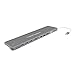 CableCreation USB-C Type C Multiport 4K Adapter, Thunderbolt 3 Compatible, USB-C to USB 3.0/HDMI/VGA/Mini DisplayPort/Ethernet/Stereo/SD Card/Micro SD Card and USB-C Female Charge Adapter, Space Grey