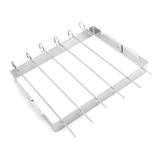 GANAZONO Churrasqueiras A Carvão Portáteis Carvao Churrasqueira A Carvão Rack E Espetos Churrasqueira Shish Kabob Espetos Shish Kabob Com Acessórios Para Churrasco Rack Conjunto De