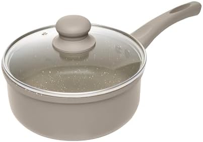 LYOR - Panela de Indução 18cm Taupe Alumínio com Revestimento Cer...