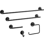 Delta Trinsic (1-Pack) Towel Hooks Matte Black Single Bathroom Hooks Wall Mounted for Robes & Towels Hand Towel Hook Holder Kitchen, Bathroom Accessories - Image 3