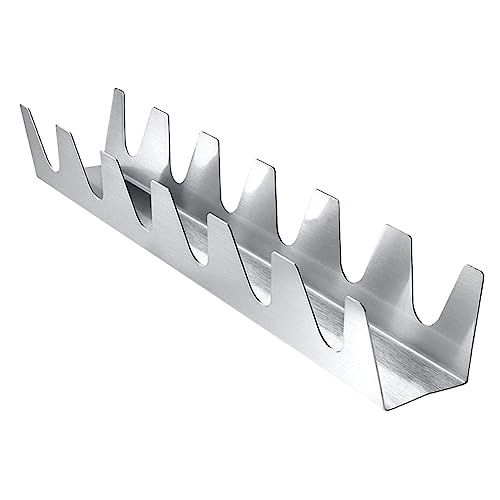 GRIRIW Mexican Pancake Rack Wavy Tortilla Stand Stainless Steel Easy Maintenance