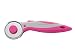Elan Cutter Rotatorio Tela Rosado, Cuter Circular, Cutter para Patchwork, Corta Telas...