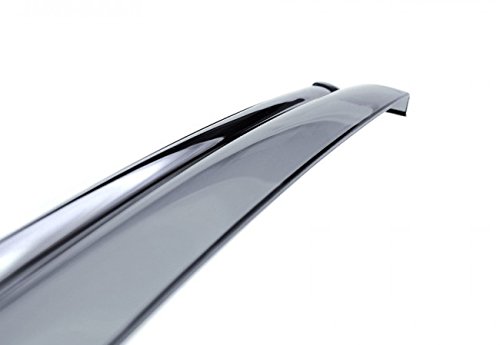 Wellvisors Replacement For 2013-2019 Cadillac Xts 4Dr Sedan Clip-On Chrome Trim Smoke Tinted Side Rain Guard Window Visors Deflectors 3-847Ca002 #TOP7