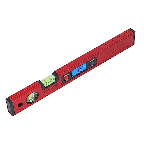 Regla digital de nivel 400mm con display LCD y base magnética miniatura 6