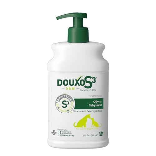 Douxo-S3-SEB-Dog-Seboregulating-Shampoo-Seborrhea-Treatment-for-Dogs-Cats-Helps-Control-Dandruff-Unpleasant-Odors-OilyFlaky-Skin-05-Ophytrium-169-fl-oz