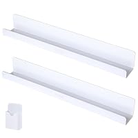Lot De 3 Organiseurs Muraux Plastique Sans Perçage - Porte-Documents Bureau Vertical