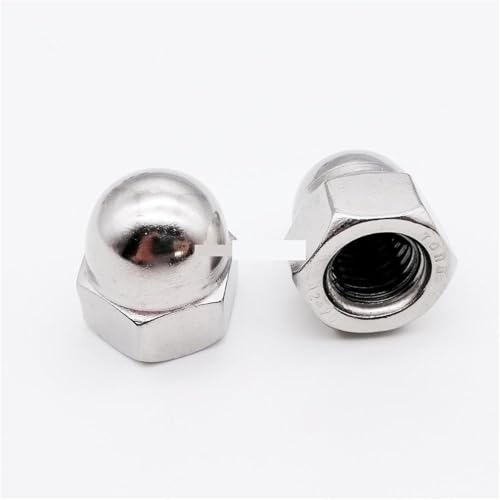 Écrous hexagonaux à capuchon M16 en acier inoxydable 304 pour assemblages durables