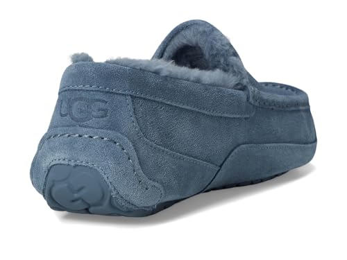 UGG Pantufa masculina Ascot, Azul pacífico, 41