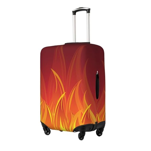 Fire Luggage Cover for Suitcase, Suitcase Cover Protector Fit 29-32 Inch Luggage Travel Accessories, XL2