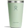 Hydro Flask All Around Tumbler Press-In Lid, Insulated Travel Mug, Stainless Steel Coffee Cup 16 Oz Aloe Green