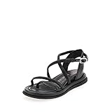 Verstellbarer Riemen A.S.98 Damen Sandale Pola Flash schwarz 37