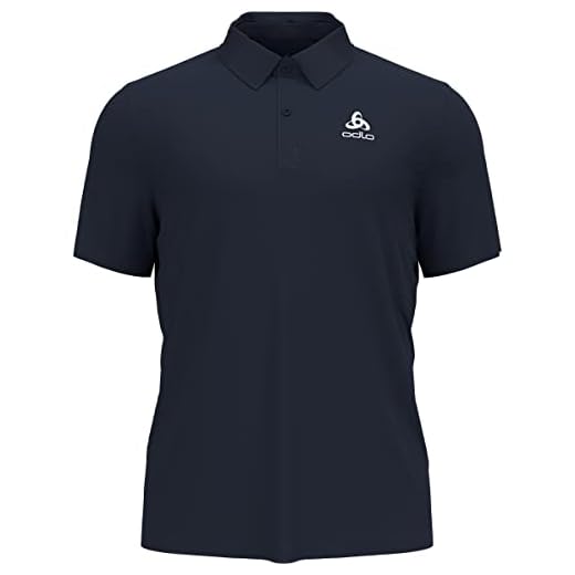 Odlo Wandershirt Herren Cardada I Funktionsshirt Wandern Atmungsaktiv I Polo Shirt
