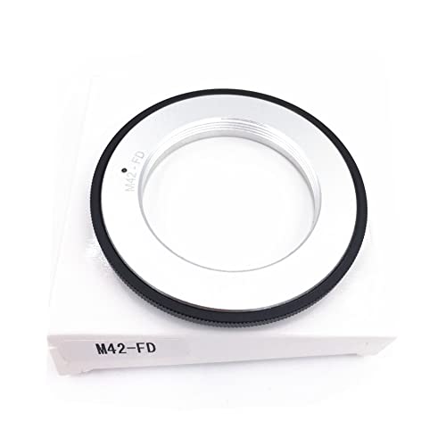 Aluminium Lens Mount Adapter Ring M42-FD M42 Screw Lens Adapter for Canon FD A-1 F-1 T50 to M42 Mount Camera