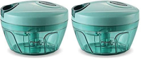 Pigeon by Stovekraft Ultra Premium Handy Chopper with 3 Blades fo...