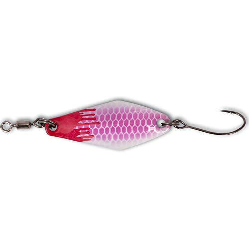 Quantum Magic Trout Zoom Spoon 3cm 2,5g - Blinker, Farbe:pink/weiß