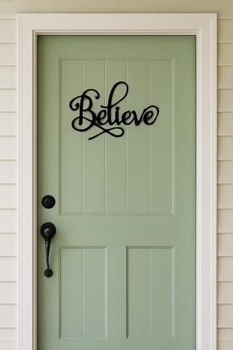 Believe Sign - Sea Biscuit Metal Designs Wall Art