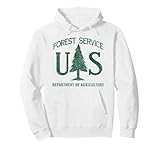 US Forest Service (Distressed Green) Pullover Hoodie