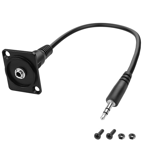 MEIRIYFA Câble audio connecteur D type 3.5mm TRS male