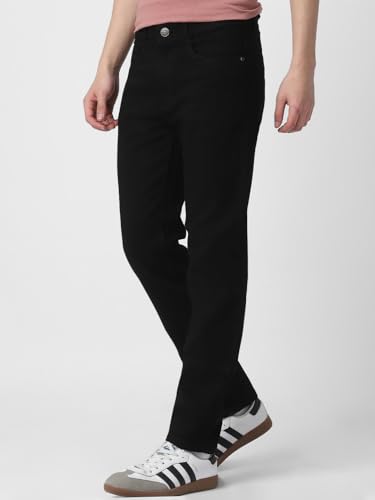 Image of NeoStreak Men's Regular Fit Washed Jeans Stretchable
