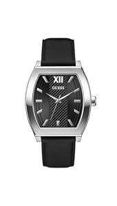 Guess Men's Black Dial Watch