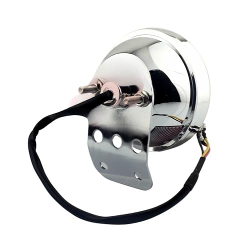 Feu arrière LED moto résistant aux vibrations avec support de plaque Sportsters - 2
