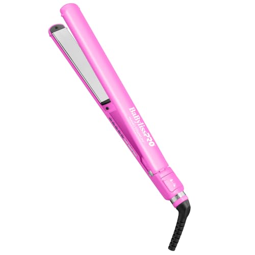 Image of BabylissPRO Nano Titanium Digital Ultra-Thin Hair Straightener