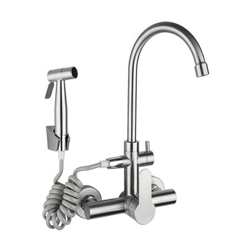 Vifxucy �L�b�`������ �V���O�����o�[ �L�b�`���p���� �X�v���[�t�� �z�b�g�ƃR�[���h�̃L�b�`���֌� �Ǖt�� �u���b�V���h �X�e�����X�|���Ǖt�� �ߐ� ��M�؂�ւ� �Ǌ|�����֌��Z�b�g (A)