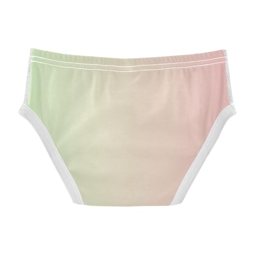 ODAWA Green Gradient Boys Cotton Briefs Kids Underwear Toddler 3t Underwear Boy2