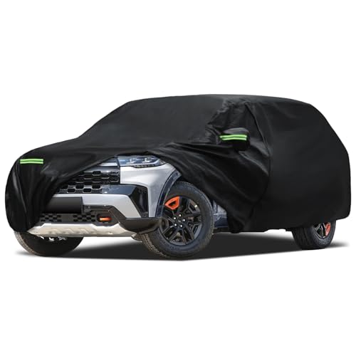 Image of Car Cover Custom Fit for Ford Explorer 1995-2026, Migaven Waterproof Full Exterior Cover Sun Rain Protection with Door Zipper and Cotton Lining