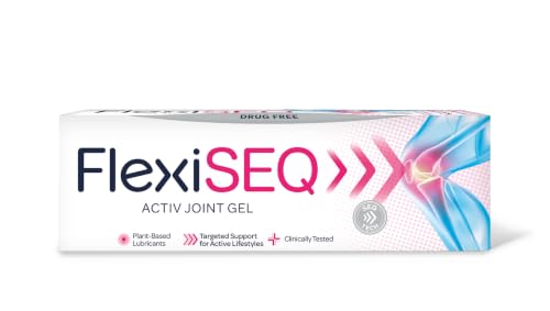 FlexiSEQ Activ Joint Gel 50g. Drug Free Topical Gel for Joints