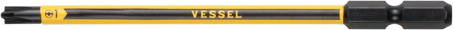 VESSEL hPlus-Minush Bit for Terminal Screws No.PS161110(PS1 x O/D 4 x O/D 4.5 x 110) (Japan Import)