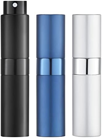 LISAPACK 8ml Travel Perfume Bottle Refillable, 3 PCS Cologne Atomizer Spray