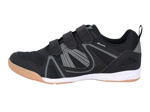 Lico Unisex Fit Indoor V Hallenturnschuh, schwarz grau, 38 EU