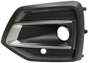 Part Synergy Replacement for Front Driver Side Bumper Grille for Audi Q5 2021-2023 Plastic Black - OE Replacement