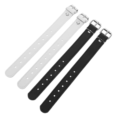 GALPADA 2Pairs Adjustable Bike Basket Strap of Durable Artificial Cycling Basket Straps for Easy Installation and Secure Fit for Adults