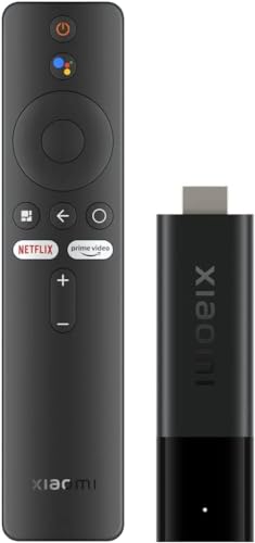 Xiaomi TV Stick 4K, Reproductor Portátil de Contenidos Streaming, 2GB de RAM, 8GB de Memoria Interna, Android 9.0, Mando Incorporado