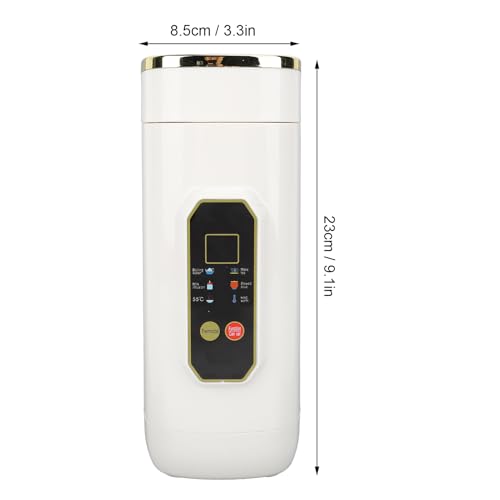 Hervidor eléctrico portátil de acero inoxidable 316 miniatura 4