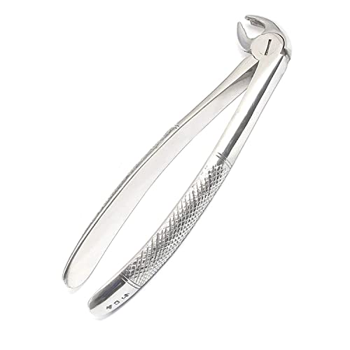 LAJA IMPORTS #24 Dental EXTRACTING Forceps, Hook Handle