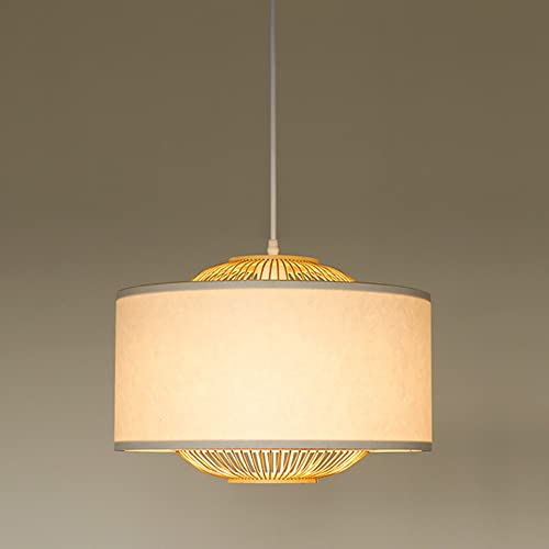Suspension Sud-Est tressée main lustre rotin chic réglable